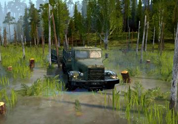 Map Over the Hills and Through the Forest v1 for Spintires: MudRunner (v14.08.19)