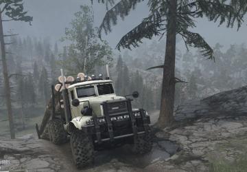 Map Over the Hills and Through the River version 1 for Spintires: MudRunner (v10.06.19)