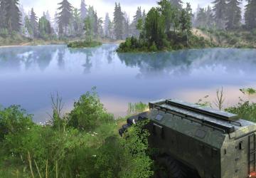 Mountain Lake Map version 1 for Spintires: MudRunner (v25.02.21)