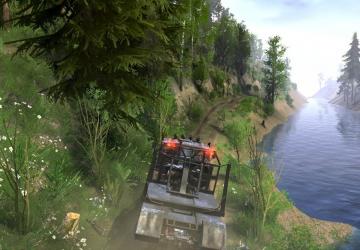 Mountain Lake Map version 1 for Spintires: MudRunner (v25.02.21)