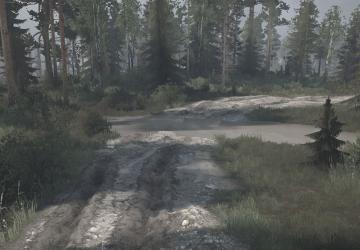 Six Roads Intersection Map version 25.10.19 for Spintires: MudRunner (v24.11.20)
