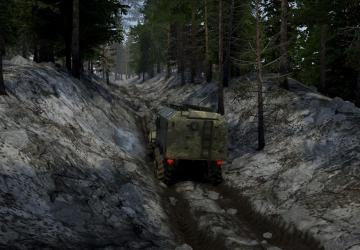 Map Pass Map version 1.0 for Spintires: MudRunner (v25.02.21)
