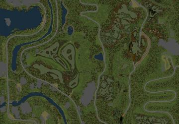 Map Mountain Passes Map version 1 for Spintires: MudRunner (v25.02.21)
