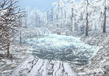 First Snow Map version 1 for Spintires: MudRunner (v25.02.21)
