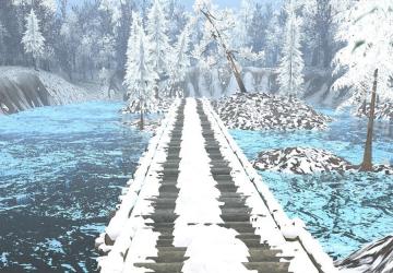 First Snow Map version 1 for Spintires: MudRunner (v25.02.21)