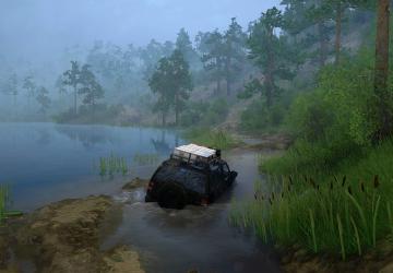 Pine Ridge Run Map version 1 for Spintires: MudRunner (v14.08.19)