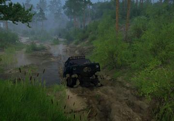 Pine Ridge Run Map version 1 for Spintires: MudRunner (v14.08.19)