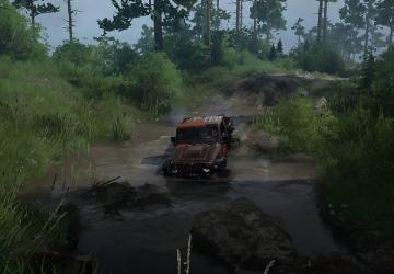 Pine Ridge Run Map version 1 for Spintires: MudRunner (v14.08.19)