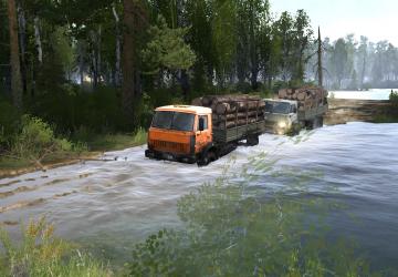 Conquest of the Taiga Map version 1.0 for Spintires: MudRunner (v10.06.19)
