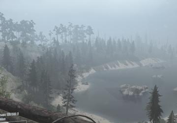 Settlement on the Slopes Map version 1.0 for Spintires: MudRunner (v14.08.19)