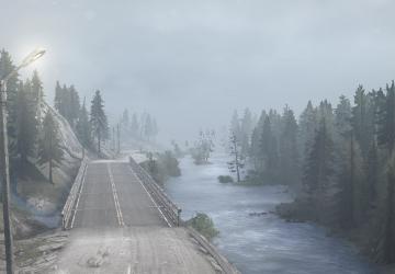 Settlement on the Slopes Map version 1.0 for Spintires: MudRunner (v14.08.19)