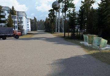 Dalniy Settlement 2 Map version 1 for Spintires: MudRunner
