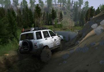 After the Rain or Black Lumberjacks Map version 1.0 for Spintires: MudRunner (v10.06.19)