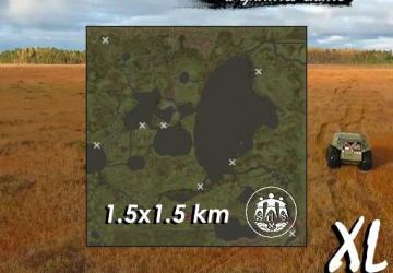 Map Orshinsky Mokh Swamp Adventure Map version 31.05.25 for Spintires: MudRunner (v28.09.22)