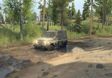 Natural Zone 2 Map version 1.0 for Spintires: MudRunner (v22.03.19)