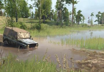 Natural Zone 2 Map version 1.0 for Spintires: MudRunner (v22.03.19)
