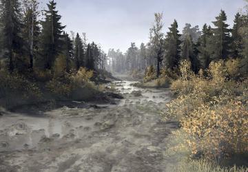 Tributaries Map version 29.05.20 for Spintires: MudRunner (v14.08.19)