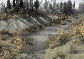 Tributaries Map version 29.05.20 for Spintires: MudRunner (v14.08.19)