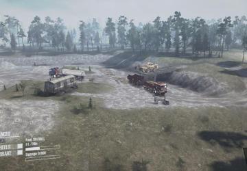 Simple Moves Map: Lost Creek version 1.0 for Spintires: MudRunner (v14.08.19)