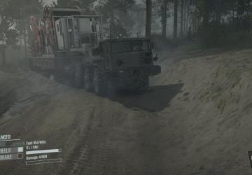 Simple Moves Map: Lost Creek version 1.0 for Spintires: MudRunner (v14.08.19)