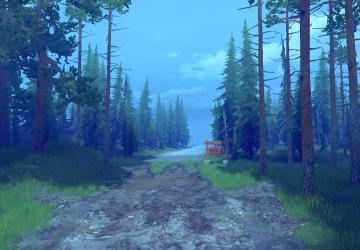 Straight Map version 1.o for Spintires: MudRunner (v22.03.19)