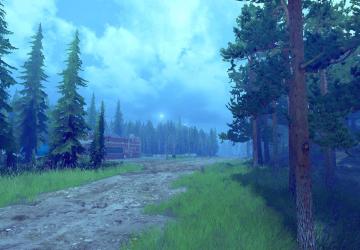 Straight Map version 1.o for Spintires: MudRunner (v22.03.19)