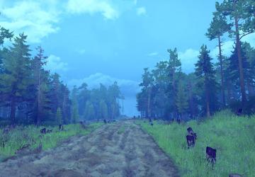 Straight Map version 1.o for Spintires: MudRunner (v22.03.19)