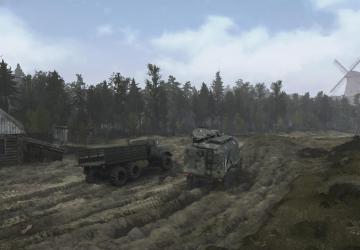 Rail Road Builder Map version 1 for Spintires: MudRunner
