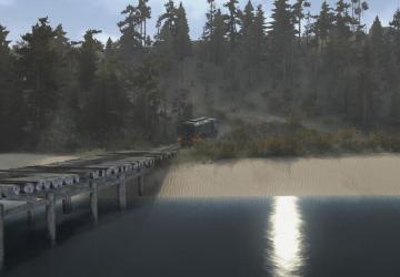 Rail Road Builder Map version 1 for Spintires: MudRunner