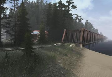 Rail Road Builder Map version 1 for Spintires: MudRunner