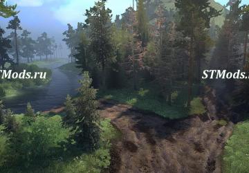 Broken Roads and Fords 2 Map version 1.0 for Spintires: MudRunner (v14.08.19)
