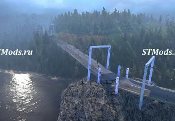 Broken Roads and Fords 2 Map version 1.0 for Spintires: MudRunner (v14.08.19)