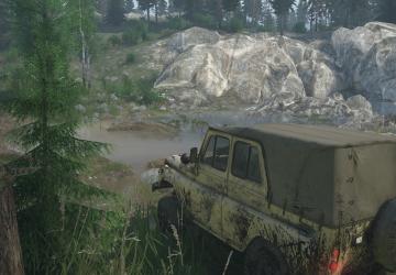 Unloading the Ship Map version 1 for Spintires: MudRunner (v07.08.19)