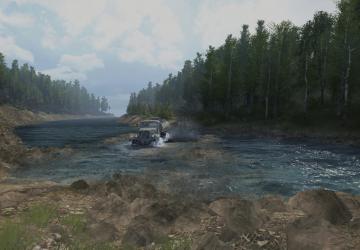 Keulka River Map for Spintires: MudRunner (v25.02.21)