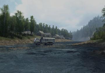 Keulka River Map for Spintires: MudRunner (v25.02.21)