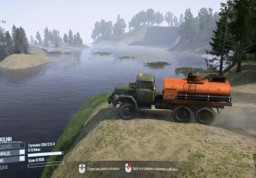 River Valley Map version 1.0 for Spintires: MudRunner (v22.03.19)