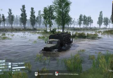 Riverland 3 Map (Dam) version 1.0 for Spintires: MudRunner (v22.03.19)