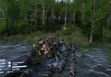 Riverland 3 Map (Dam) version 1.0 for Spintires: MudRunner (v22.03.19)