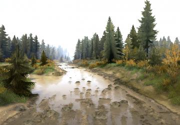 Inhul River Map version 13.05.19 for Spintires: MudRunner (v22.03.19)
