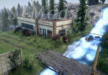Rock Creek Map version 1.0 for Spintires: MudRunner (v22.03.19)