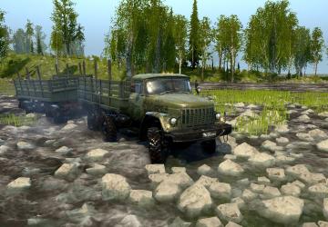 Rock Creek Crossing Map version 1 for Spintires: MudRunner (v14.08.19)