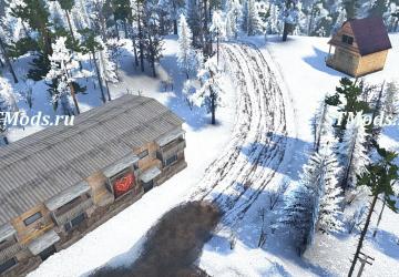 Rolling Snow Map version 1.0 for Spintires: MudRunner (v14.08.19)