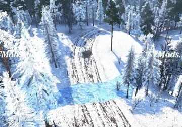 Rolling Snow Map version 1.0 for Spintires: MudRunner (v14.08.19)