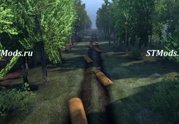 Map Round and Powerful 1 version 1.0 for Spintires: MudRunner (v14.08.19)
