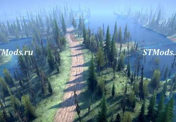 Round Map version 1.0 for Spintires: MudRunner (v14.08.19)