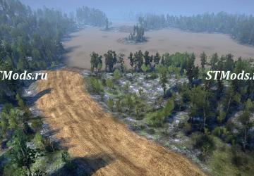 Map Round Forest version 1.0 for Spintires: MudRunner (v14.08.19)
