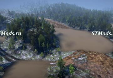Map Round Forest version 1.0 for Spintires: MudRunner (v14.08.19)