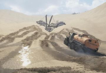 Sand Pit Map version 1 for Spintires: MudRunner