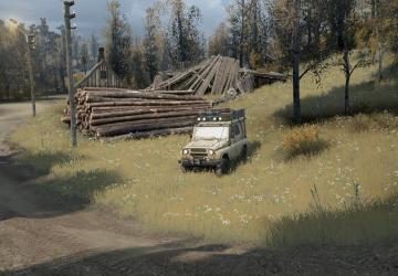 Sand Pit Map version 1 for Spintires: MudRunner