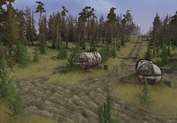 Happy Trails Map version 1 for Spintires: MudRunner (v25.02.21)